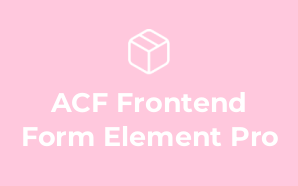 ACF Frontend Form Element Pro