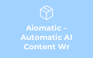 Aiomatic – Automatic AI Content Wr