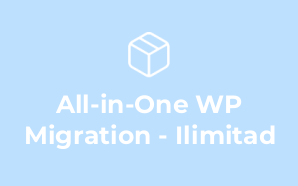 All-in-One WP Migration - Ilimitad