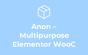 Anon – Multipurpose Elementor WooC