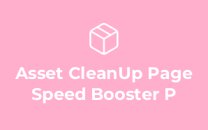 Asset CleanUp Page Speed Booster P