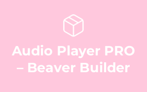 Audio Player PRO – Beaver Builder