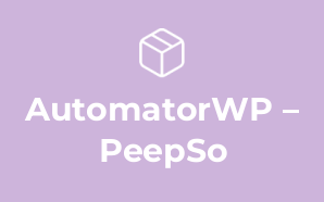 AutomatorWP – PeepSo