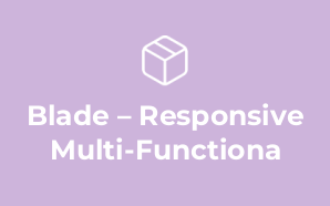 Blade – Responsive Multi-Functiona