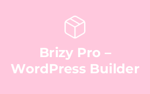 Brizy Pro – WordPress Builder
