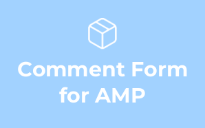 Comment Form for AMP