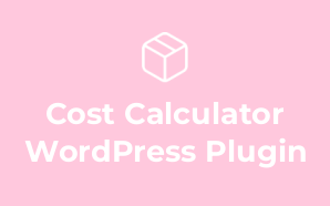 Cost Calculator WordPress Plugin