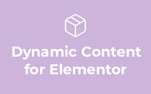 Dynamic Content for Elementor