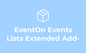 EventOn Events Lists Extended Add-