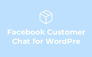 Facebook Customer Chat for WordPre