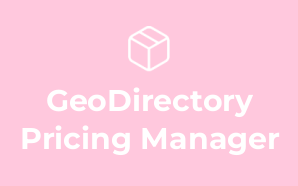 GeoDirectory Pricing Manager