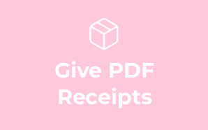 Give PDF Receipts