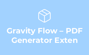 Gravity Flow – PDF Generator Exten