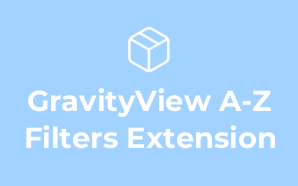 GravityView A-Z Filters Extension