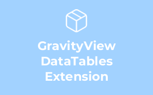GravityView DataTables Extension