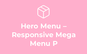 Hero Menu – Responsive Mega Menu P