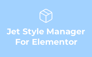 Jet Style Manager For Elementor