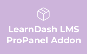 LearnDash LMS ProPanel Addon