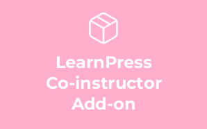 LearnPress Co-instructor Add-on
