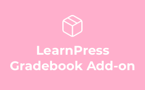 LearnPress Gradebook Add-on