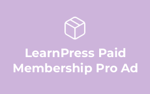 LearnPress Paid Membership Pro Ad