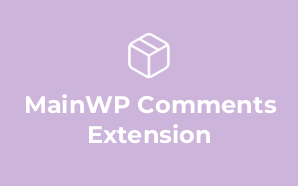 MainWP Comments Extension