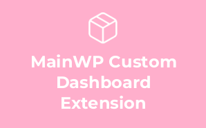 MainWP Custom Dashboard Extension