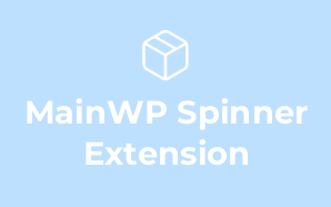 MainWP Spinner Extension
