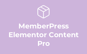 MemberPress Elementor Content Pro