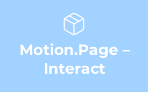 Motion.Page – Interact & animate a