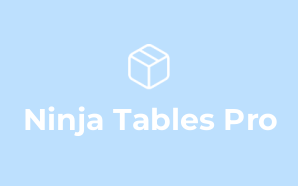 Ninja Tables Pro