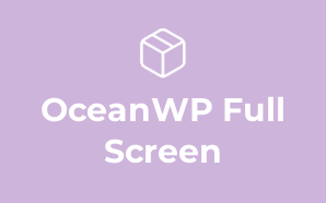 OceanWP Full Screen