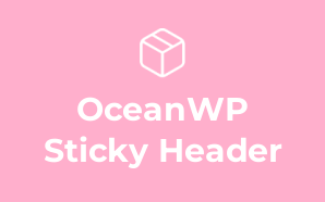 OceanWP Sticky Header