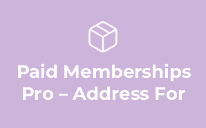 Paid Memberships Pro – Address For