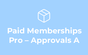 Paid Memberships Pro – Approvals A