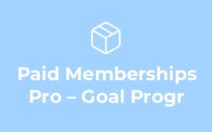 Paid Memberships Pro – Goal Progr