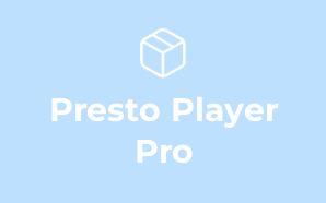 Presto Player Pro