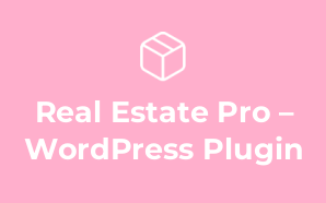 Real Estate Pro – WordPress Plugin