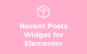 Recent Posts Widget for Elementor