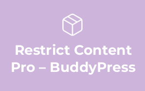 Restrict Content Pro – BuddyPress