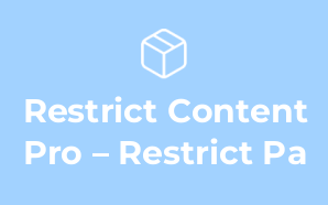 Restrict Content Pro – Restrict Pa