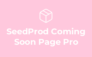 SeedProd Coming Soon Page Pro