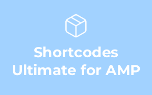 Shortcodes Ultimate for AMP