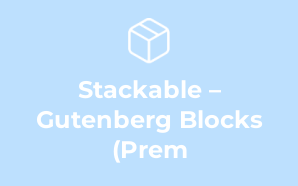Stackable – Gutenberg Blocks (Prem