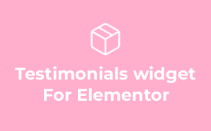 Testimonials widget For Elementor