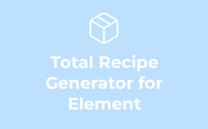 Total Recipe Generator for Element