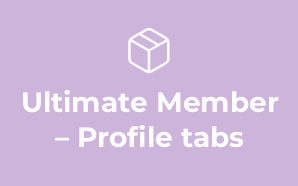Ultimate Member – Profile tabs