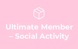 Ultimate Member – Social Activity