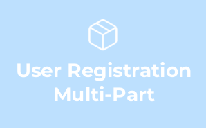 User Registration Multi-Part