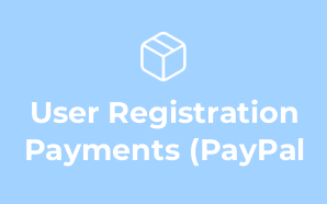 User Registration Payments (PayPal